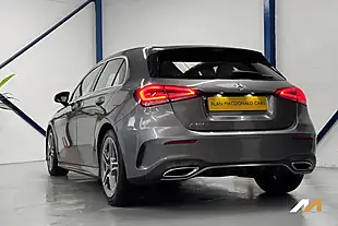 Used 2019 Mercedes-Benz a Class AMG Line Grey - Interior and Exterior details 2