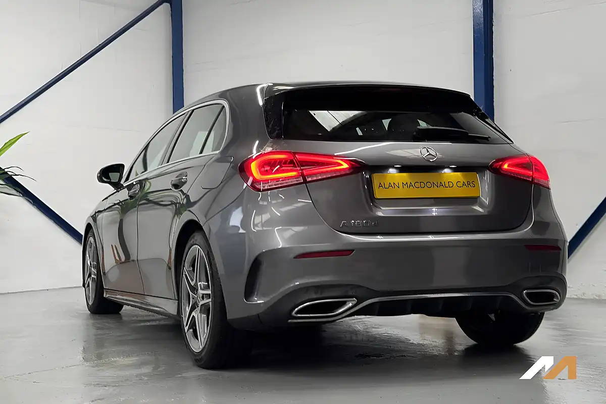 Used 2019 Mercedes-Benz a Class AMG Line Grey - Interior and Exterior details 2