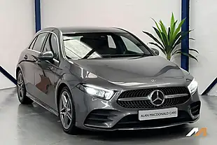 Used 2019 Mercedes-Benz a Class AMG Line Grey - Interior and Exterior details 5