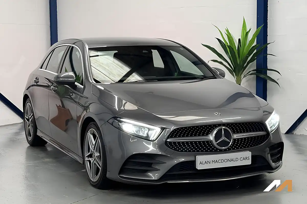Used 2019 Mercedes-Benz a Class AMG Line Grey - Interior and Exterior details 5