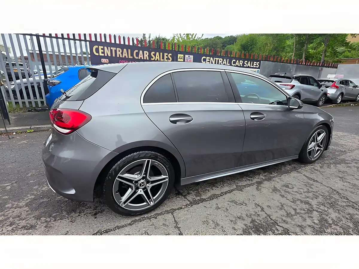 Used 2019 Mercedes-Benz a Class AMG Line Grey - Interior and Exterior details 10