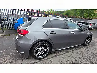 Used 2019 Mercedes-Benz a Class AMG Line Grey - Interior and Exterior details 11