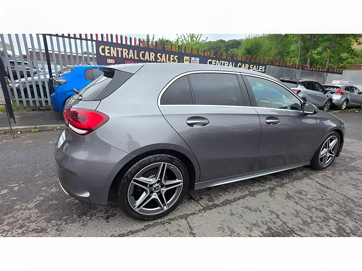 Used 2019 Mercedes-Benz a Class AMG Line Grey - Interior and Exterior details 11