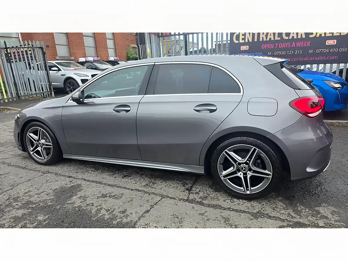 Used 2019 Mercedes-Benz a Class AMG Line Grey - Interior and Exterior details 14
