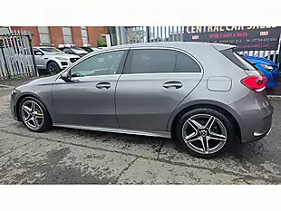 Used 2019 Mercedes-Benz a Class AMG Line Grey - Interior and Exterior details 15