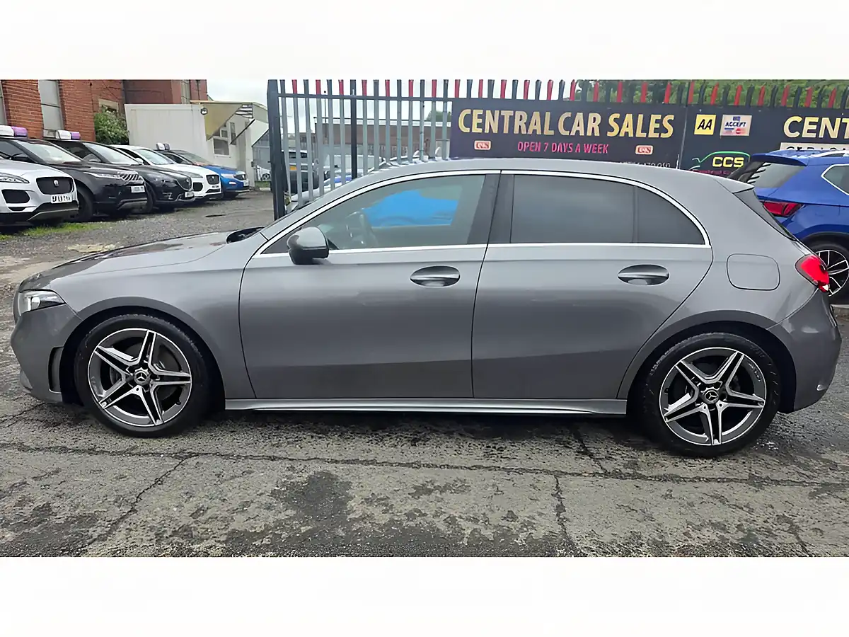 Used 2019 Mercedes-Benz a Class AMG Line Grey - Interior and Exterior details 16