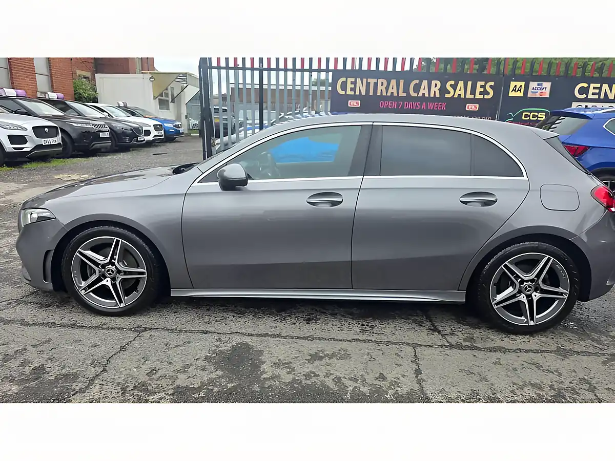 Used 2019 Mercedes-Benz a Class AMG Line Grey - Interior and Exterior details 17