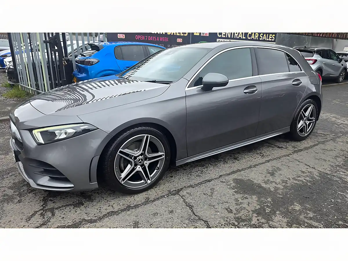 Used 2019 Mercedes-Benz a Class AMG Line Grey - Interior and Exterior details 18