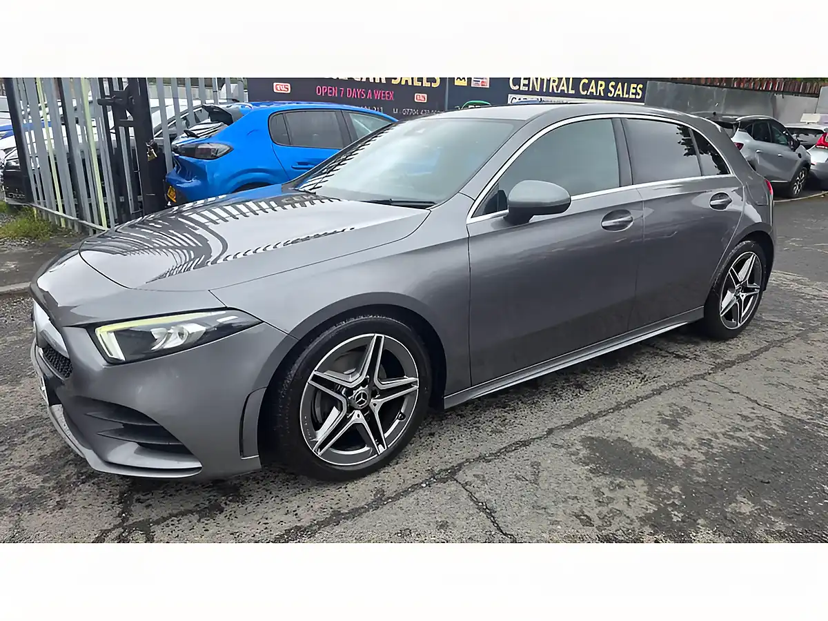 Used 2019 Mercedes-Benz a Class AMG Line Grey - Interior and Exterior details 20