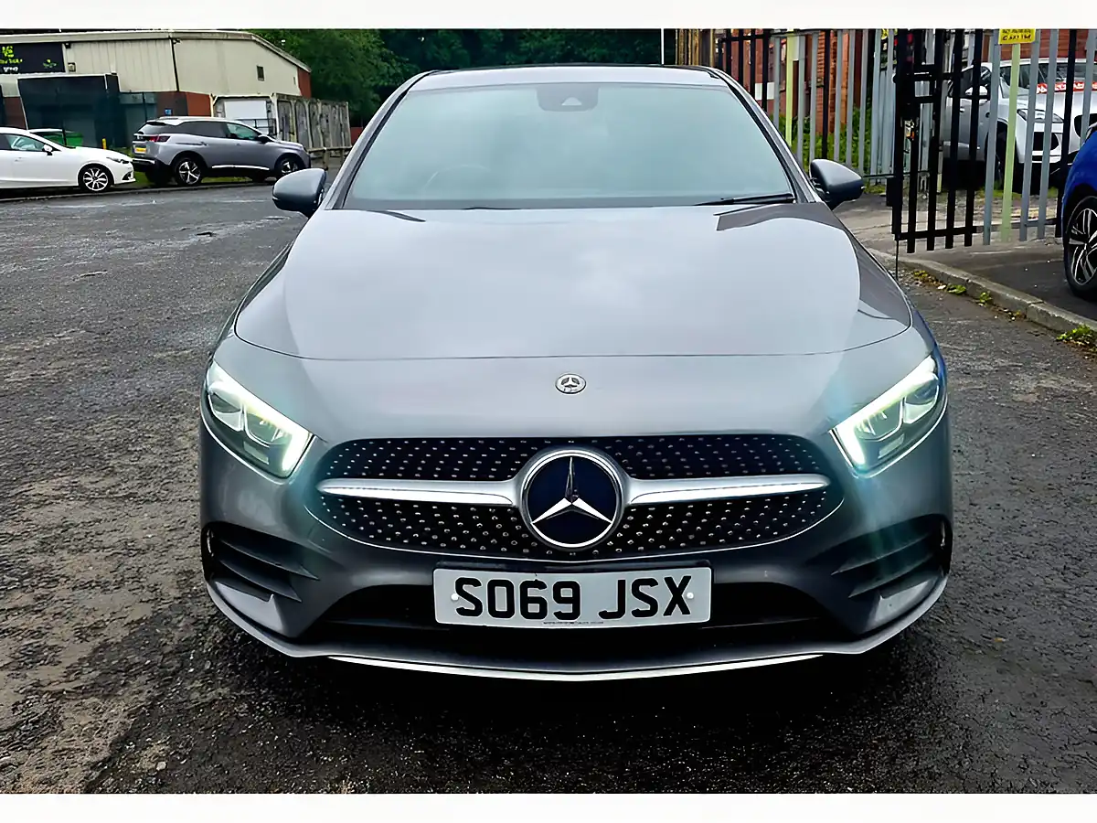 Used 2019 Mercedes-Benz a Class AMG Line Grey - Interior and Exterior details 3