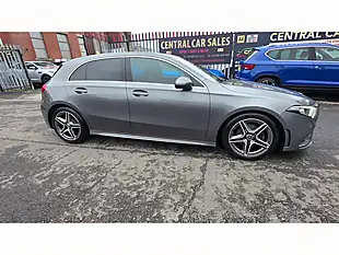 Used 2019 Mercedes-Benz a Class AMG Line Grey - Interior and Exterior details 6