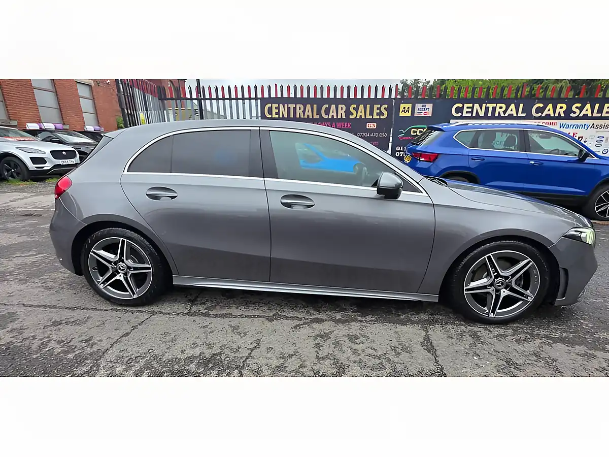 Used 2019 Mercedes-Benz a Class AMG Line Grey - Interior and Exterior details 8