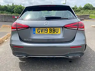 Used 2019 Mercedes-Benz a-Class AMG Line Grey - Interior and Exterior details 12