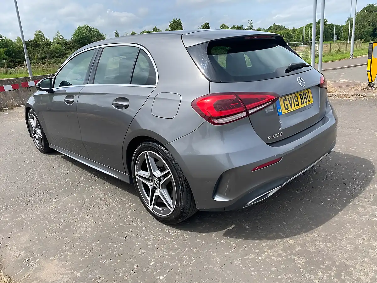 Used 2019 Mercedes-Benz a-Class AMG Line Grey - Interior and Exterior details 17