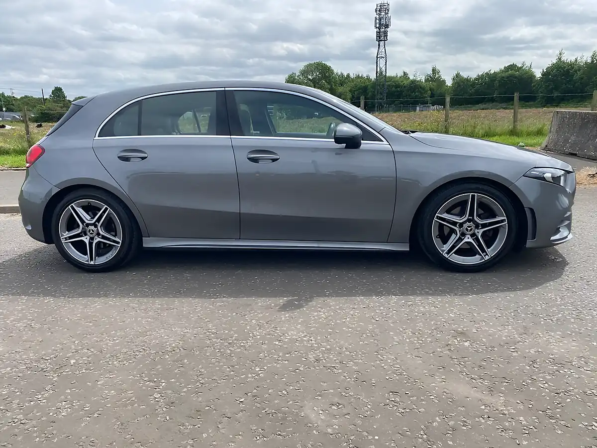 Used 2019 Mercedes-Benz a-Class AMG Line Grey - Interior and Exterior details 2