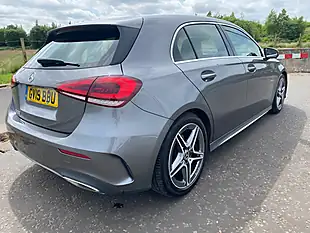 Used 2019 Mercedes-Benz a-Class AMG Line Grey - Interior and Exterior details 3
