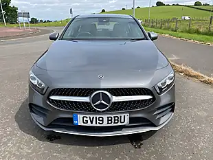 Used 2019 Mercedes-Benz a-Class AMG Line Grey - Interior and Exterior details 6