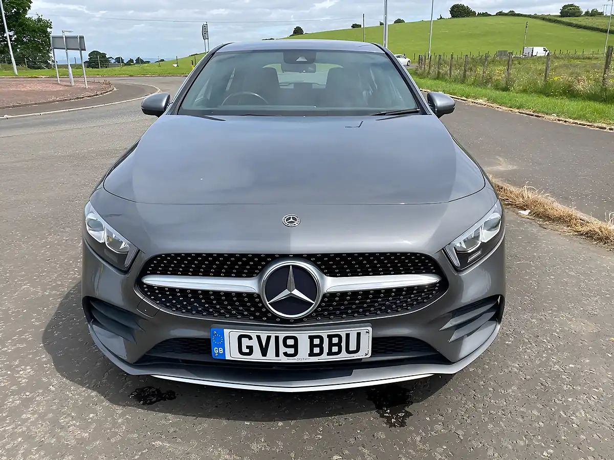 Used 2019 Mercedes-Benz a-Class AMG Line Grey - Interior and Exterior details 6
