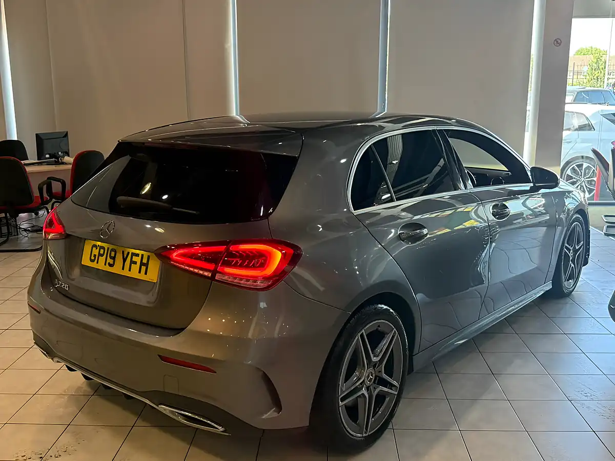 Used 2019 Mercedes-Benz a Class AMG Line Grey - Interior and Exterior details 10