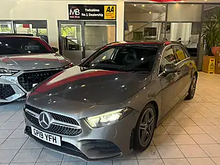 Used 2019 Mercedes-Benz a Class AMG Line Grey - Interior and Exterior details 4