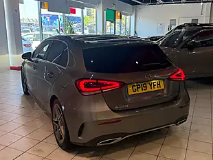 Used 2019 Mercedes-Benz a Class AMG Line Grey - Interior and Exterior details 6