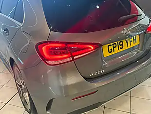 Used 2019 Mercedes-Benz a Class AMG Line Grey - Interior and Exterior details 7