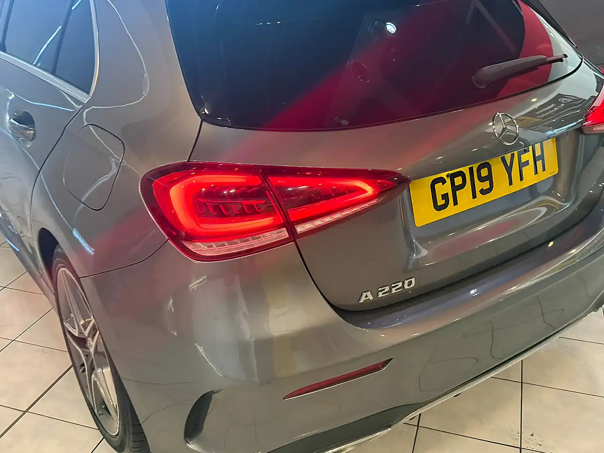 Used 2019 Mercedes-Benz a Class AMG Line Grey - Interior and Exterior details 7