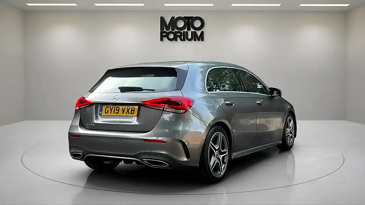 Used 2019 Mercedes-Benz a Class AMG Line Grey - Interior and Exterior details 11
