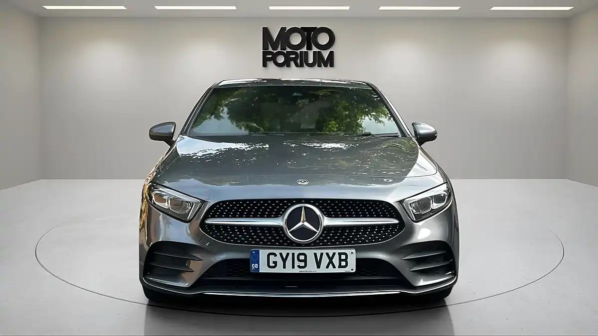 Used 2019 Mercedes-Benz a Class AMG Line Grey - Interior and Exterior details 14