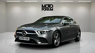 Used 2019 Mercedes-Benz a Class AMG Line Grey - Interior and Exterior details 15