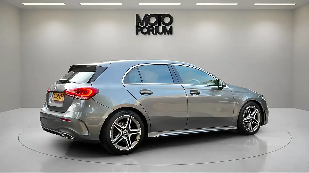 Used 2019 Mercedes-Benz a Class AMG Line Grey - Interior and Exterior details 2