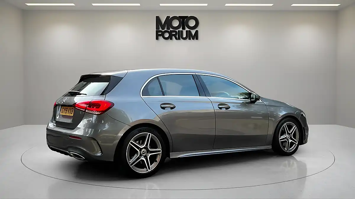 Used 2019 Mercedes-Benz a Class AMG Line Grey - Interior and Exterior details 3