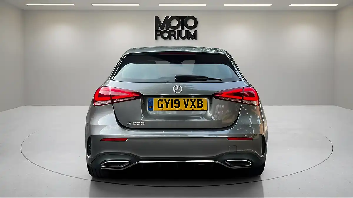 Used 2019 Mercedes-Benz a Class AMG Line Grey - Interior and Exterior details 4