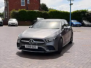 Used 2019 Mercedes-Benz a Class AMG Line Grey - Interior and Exterior details 11