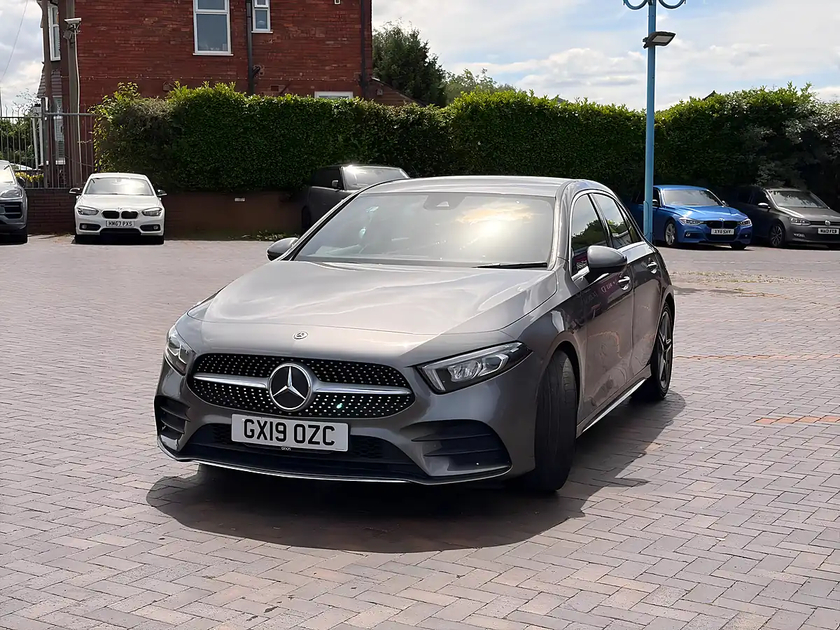 Used 2019 Mercedes-Benz a Class AMG Line Grey - Interior and Exterior details 11