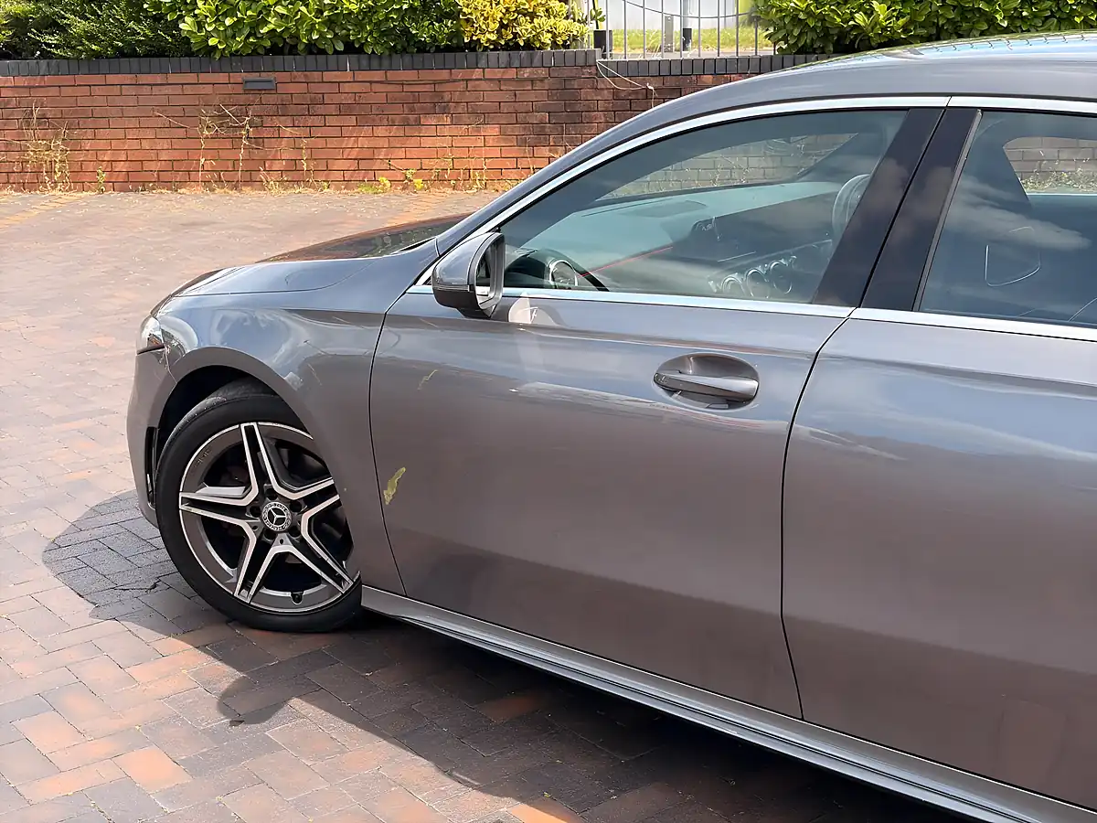 Used 2019 Mercedes-Benz a Class AMG Line Grey - Interior and Exterior details 13