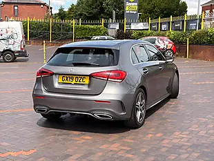 Used 2019 Mercedes-Benz a Class AMG Line Grey - Interior and Exterior details 5