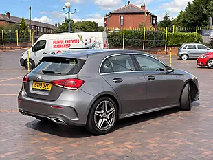 Used 2019 Mercedes-Benz a Class AMG Line Grey - Interior and Exterior details 7