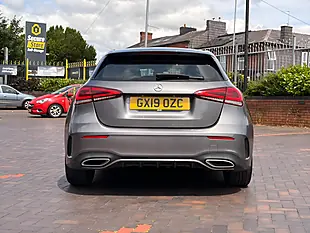 Used 2019 Mercedes-Benz a Class AMG Line Grey - Interior and Exterior details 8