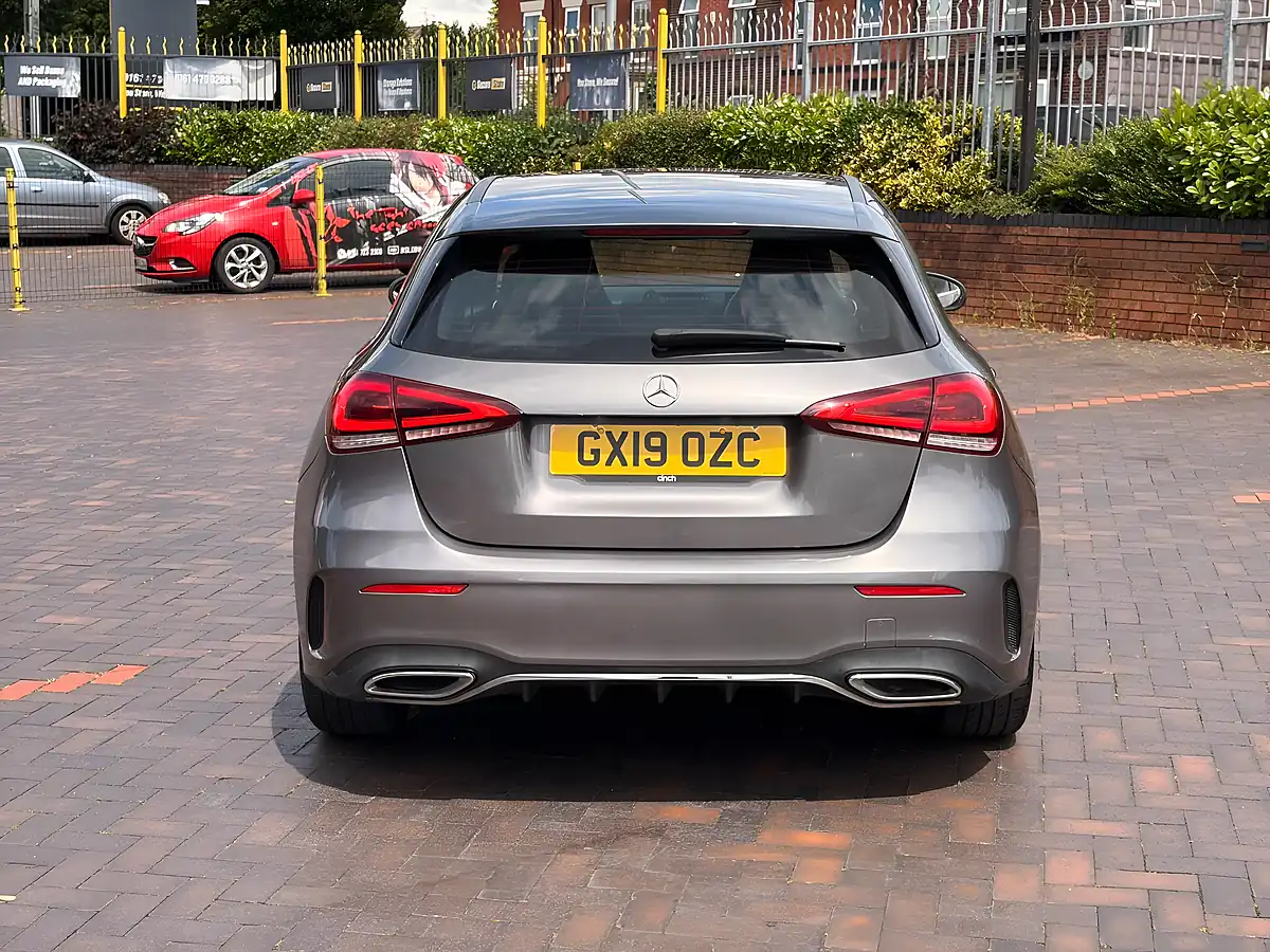 Used 2019 Mercedes-Benz a Class AMG Line Grey - Interior and Exterior details 9