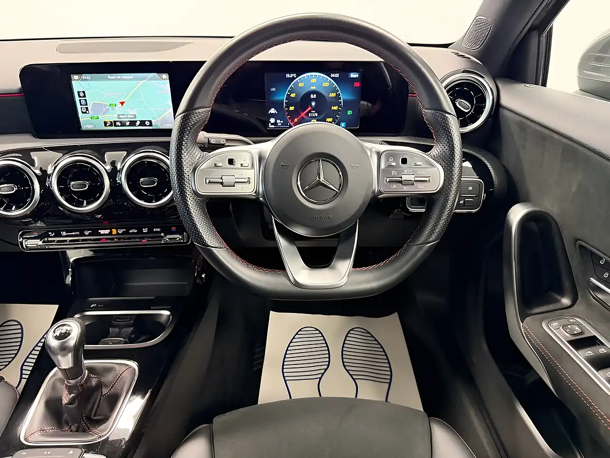 Used 2019 Mercedes-Benz a Class AMG Line Mountain Grey - Interior and Exterior details 10