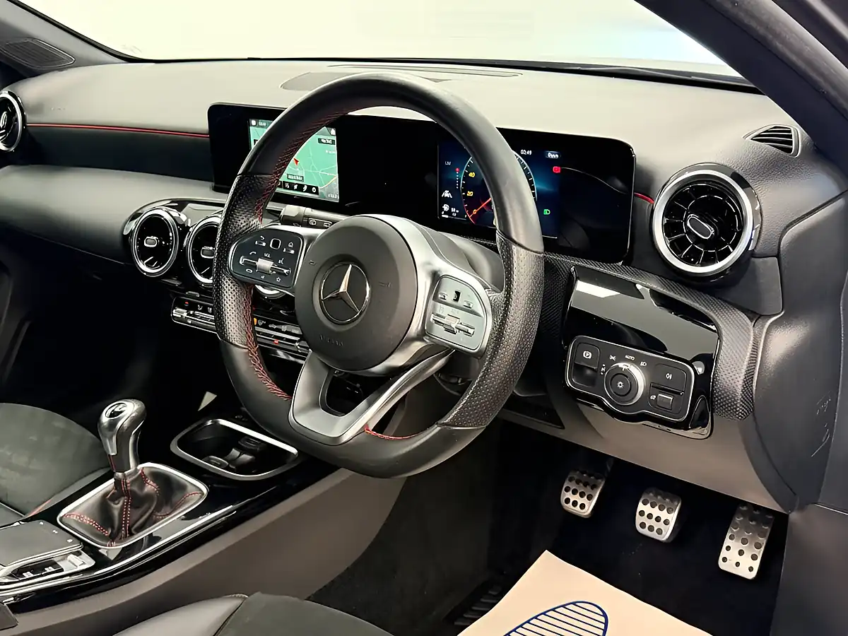 Used 2019 Mercedes-Benz a Class AMG Line Mountain Grey - Interior and Exterior details 16