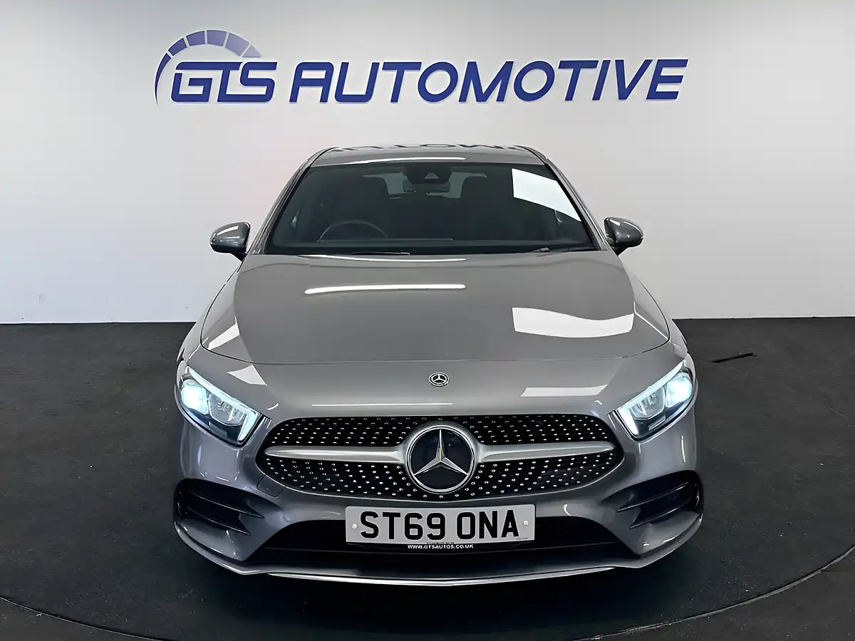 Used 2019 Mercedes-Benz a Class AMG Line Mountain Grey - Interior and Exterior details 6