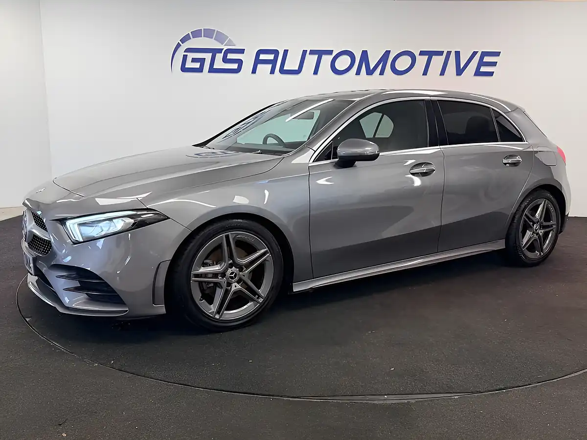 Used 2019 Mercedes-Benz a Class AMG Line Mountain Grey - Interior and Exterior details 8