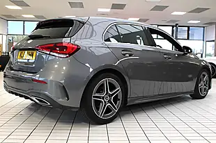Used 2019 Mercedes-Benz a-Class AMG Line Mountain Grey - Interior and Exterior details 13