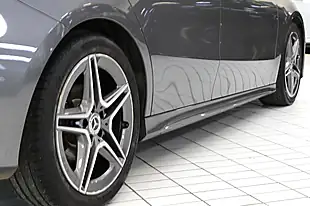 Used 2019 Mercedes-Benz a-Class AMG Line Mountain Grey - Interior and Exterior details 14