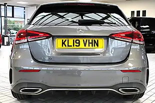 Used 2019 Mercedes-Benz a-Class AMG Line Mountain Grey - Interior and Exterior details 16