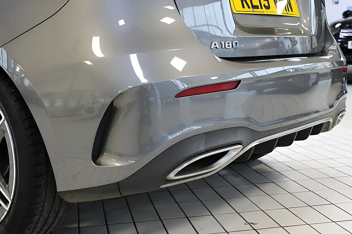 Used 2019 Mercedes-Benz a-Class AMG Line Mountain Grey - Interior and Exterior details 17