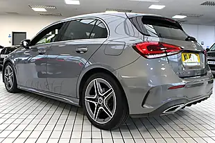 Used 2019 Mercedes-Benz a-Class AMG Line Mountain Grey - Interior and Exterior details 18
