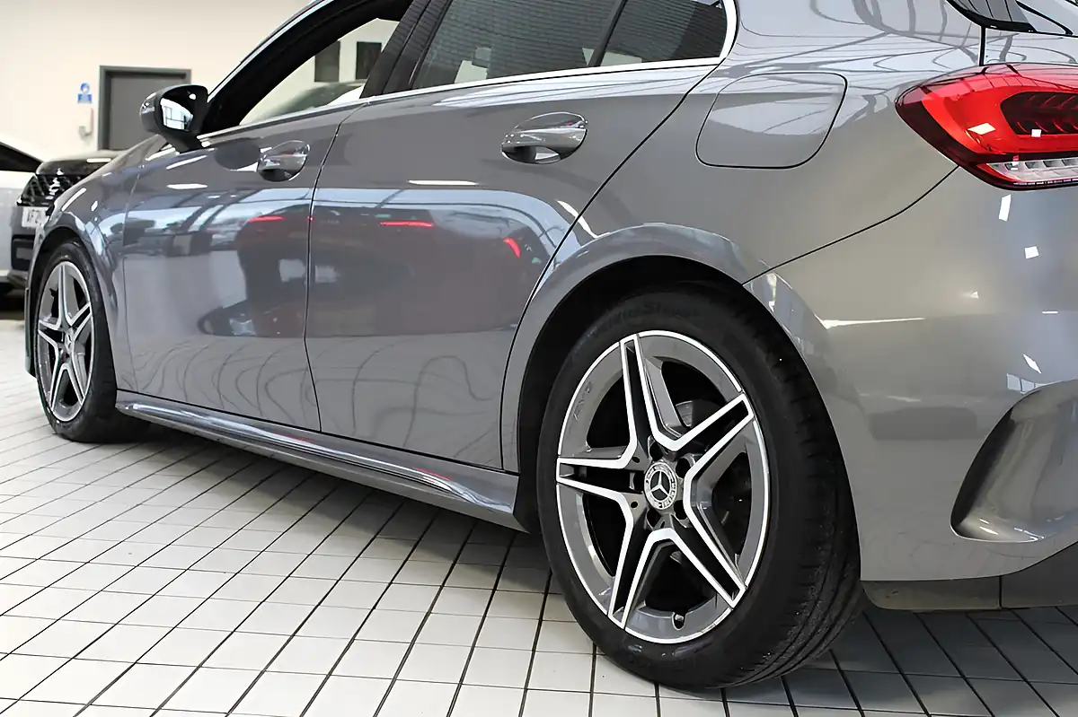 Used 2019 Mercedes-Benz a-Class AMG Line Mountain Grey - Interior and Exterior details 19